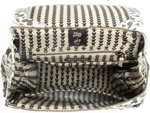 Vista 6 de Freshly Picked Mini mochila clásica convertible para pañales, Mickey Leopardo, talla única , Clásico