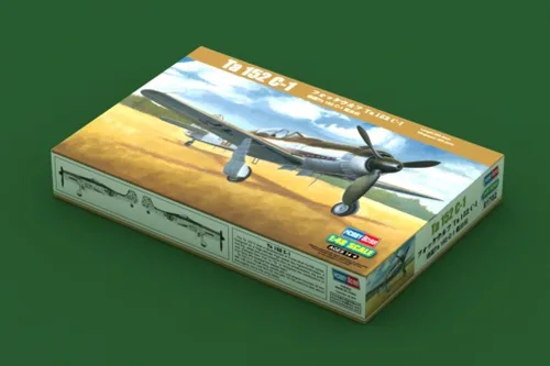 Vista 2 de Hobby Boss Kit de construcción de modelo de avión de combate Ta 152C-1