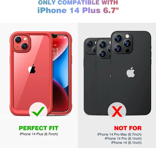 Vista 634 de DIACLARA - Funda transparente compatible con iPhone XR 6.1 pulgadas 2018