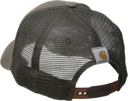 Vista 2 de Carhartt Gorra gráfica con logotipo de malla trasera de lona para hombre
