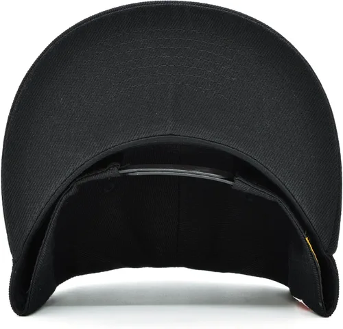 Vista 4 de Gorra acrílica de béisbol de México con diseño de bandera 3D M Flat Bill México