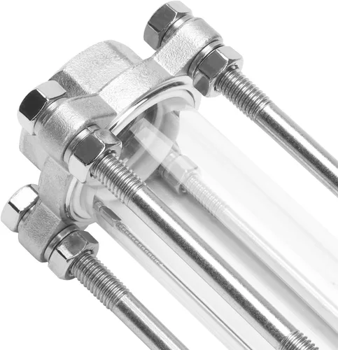 Vista 6 de DERNORD Vidrio de visión en línea con rosca hembra, vidrio de vista sanitaria recta de flujo SUS316 1" NPT hembra