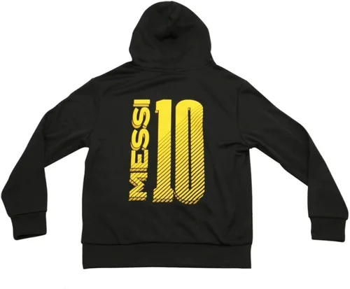 Vista 2 de Icon Sports Sudadera con capucha oficial del FC Barcelona Messi 10 Deportes Mundial de Fútbol Sudadera con capucha