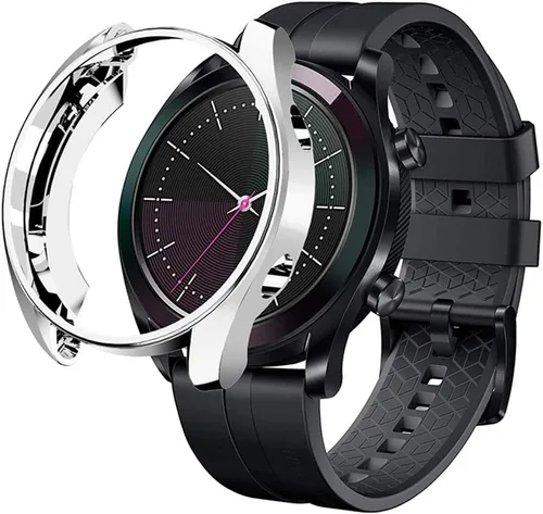 Vista 6 de Compatible con Huawei Watch GT 2 1.654 in 1.811 in Smart Watch Protector de pantalla todo alrededor, a prueba de arañazos, impermeable, a prueba
