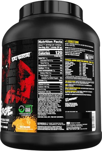 Vista 4 de Mutant ISO Surge Polvo de Proteína de Suero Aislado Actúa Rápido para Ayudar a Recuperar, Construir Músculo, Masa y Fuerza