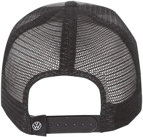Vista 3 de Volkswagen Gorra Trucker Camo, Gris y negro