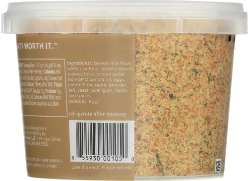 Vista 4 de Pan rallado italiano sin gluten, 13 onzas (paquete de 12)