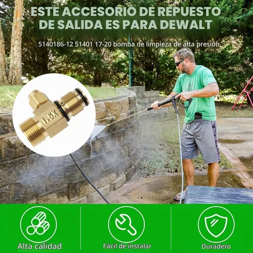 Vista 6 de 5140186-12 5140117-20 para DeWalt Arandela a Presión Toma de Conexión