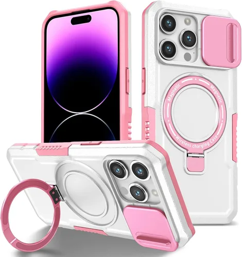 Vista 36 de Funda magnética para iPhone 11, soporte de anillo con ventana corrediza, funda protectora mate a prueba de golpes para iPhone 11 6.1, fundas