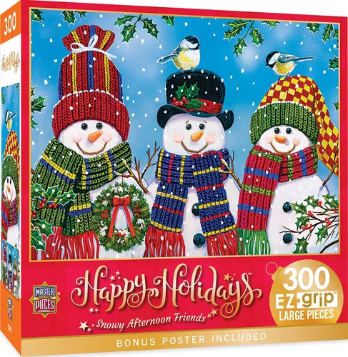 Vista 19 de MasterPieces Rompecabezas de Navidad EZ Grip de 300 piezas - Away in a Manger - 18 x 24 pulgadas
