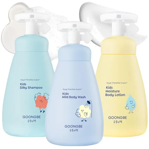 Vista 17 de GOONGBE Acondicionador Suavizante para el Cabello para Niños - Acondicionador Coreano para Cabello Brillante para Niños con Cabello Débil