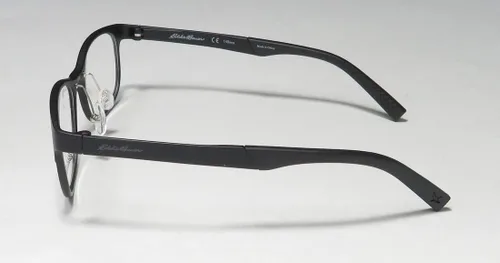 Vista 4 de Eddie Bauer 32001 - Gafas ovaladas de borde completo para hombre (51-18-140, negro)
