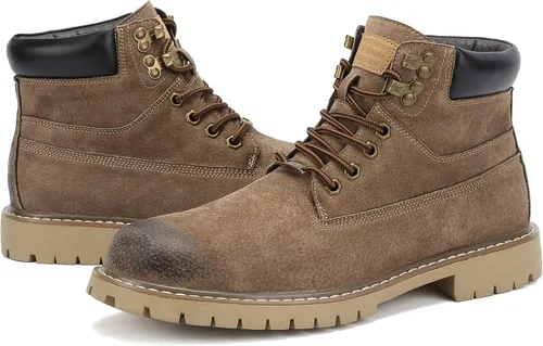 Vista 8 de EYUSHIJIA - Botas de nieve impermeables, de senderismo, para uso en exteriores, para hombre