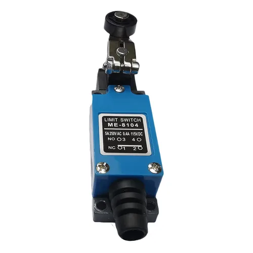 Vista 7 de yusheng - Interruptor de límite momentáneo ME-8104, 5 piezas, interruptor de límite de giro ajustable, brazo de palanca de rodillo arduino, NC-NO