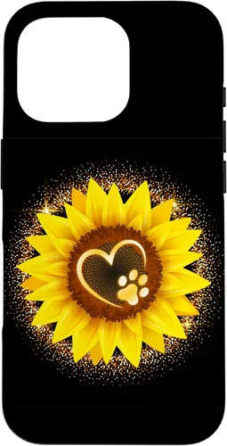 Vista 20 de Sunflower Paw Cat Dog Heart Case for iPhone 16