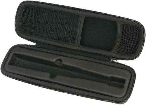 Vista 3 de khanka Estuche de viaje para cepillo de dientes eléctrico con 2 tapas de pasta de dientes compatible con Philips y Oral-B EVA Hard Shell, Mesh