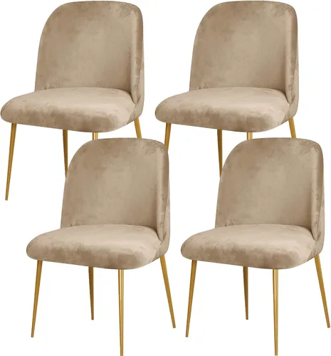 Vista 27 de Gollense Fundas de silla con respaldo curvado para comedor, fundas modernas de mediados de siglo, protector de asiento de silla semicírculo