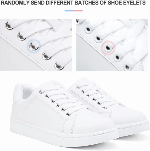 Vista 8 de Vepose Zapatillas de tenis casuales cómodas con cordones 8003 para mujer