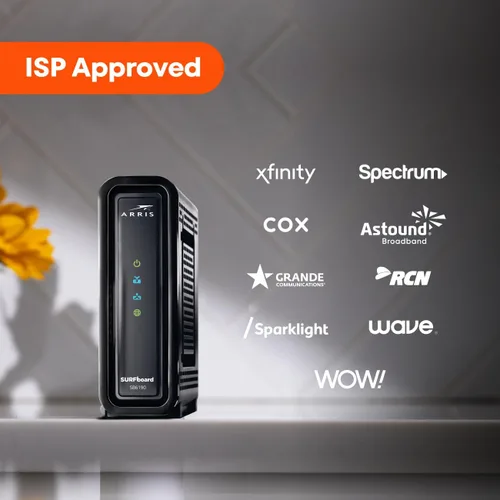 Vista 20 de ARRIS SURFboard DOCSIS 2, Negro