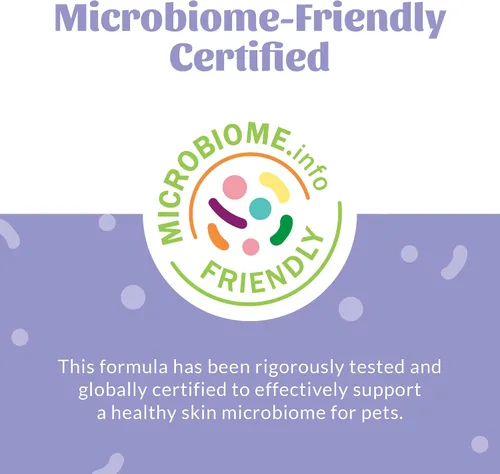 Vista 6 de Skout's Honor Spray probiótico para patas para perros, certificado para microbiomas, sin alcohol, sin fragancia y sin medicamentos, apoya la piel