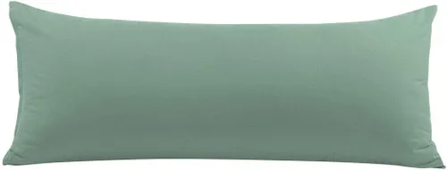 Vista 11 de PiccoCasa Funda de almohada de microfibra con cremallera de 110 GSM, 20 x 48 pulgadas, color negro