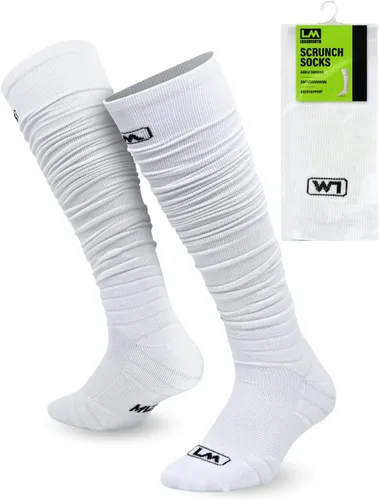 Vista 8 de Loud Mouth Calcetines de fútbol Scrunch Negro