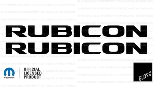 Vista 8 de Vinilo adhesivo gráfico del capó Rubicon/Adhesivo para calcomanías, compatible con Jeep Wrangler JK (2007-2018) Rosa bebé CSOFTPINK (Juego de 2)