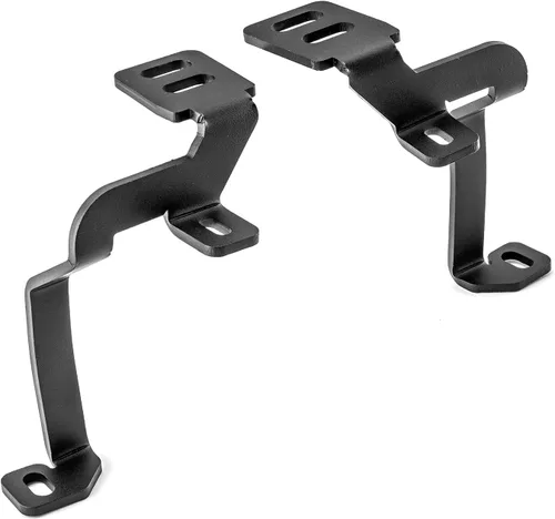 Vista 6 de WeiSen Soportes de luces auxiliares compatibles con F150 Raptor 3rd 2021-2024 Soporte de montaje de luz de bisagra de capó