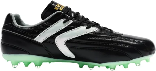 Vista 2 de KELME Tacos de fútbol para hombres y jóvenes, zapatos de fútbol de piel de becerro, zapatos de fútbol al aire libre, multiterreno, ligeros