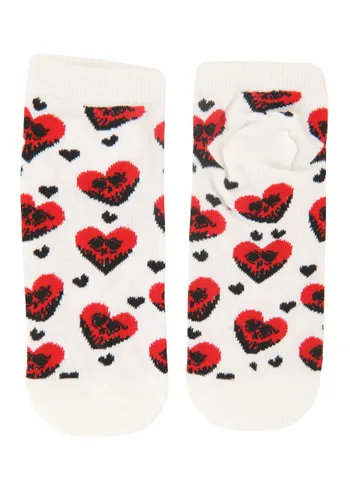 Vista 3 de Paquete de 5 calcetas góticas para el Día de San Valentín Multicolor
