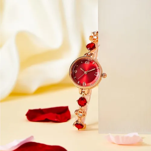 Vista 3 de Women's Bracelet Watch Round Mini Watches for Women Waterproof