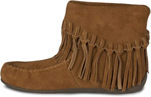 Vista 2 de Cloud Nine Botas de mocasín con flecos de piel de oveja para mujer