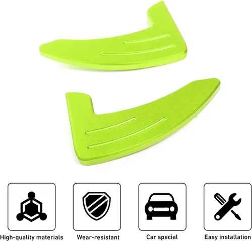 Vista 7 de Linskip Extensores de paleta de cambio de rueda para Jeep Grand Cherokee 2014-2021, para Dodge Challenger/Charger 2015, para Durango 2014-2024