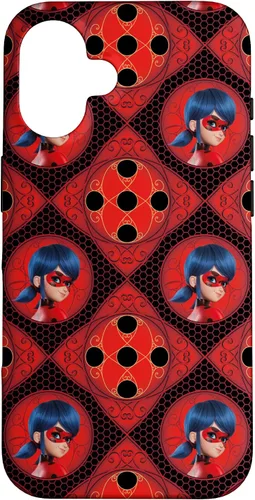 Vista 32 de Miraculous Ladybug and Cat Noir The Movie LB Pattern Case para iPhone 17