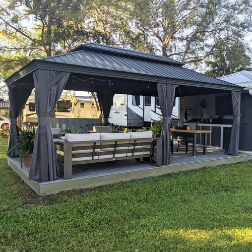 Vista 53 de Purple leaf - Gazebo para exteriores.