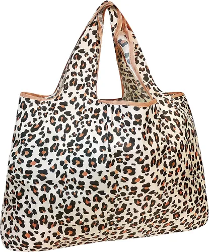 Vista 21 de allydrew Large Foldable Tote Nylon Reusable Grocery Bags