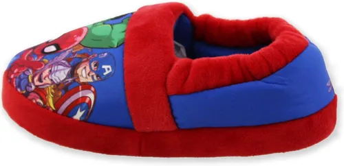 Vista 4 de Marvel Avengers Superhero - Pantuflas Aline de felpa para niños pequeños