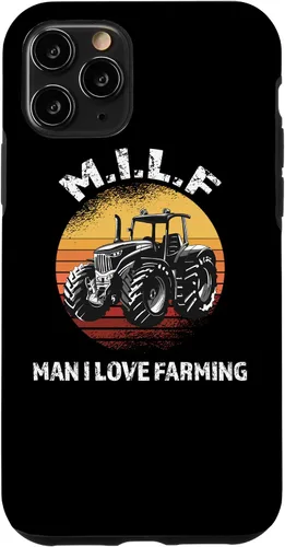 Vista 13 de iPhone 12 mini divertido MILF camisa - hombre me encanta la agricultura divertido granjero regalo caso