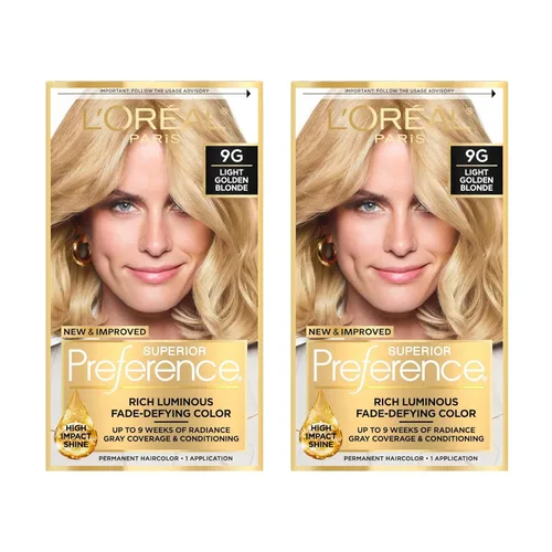 Vista 49 de L'Oreal Paris Superior Preference - Tinte permanente luminoso que desafía la decoloración para el cabello, tinte para el cabello hasta 9 semanas
