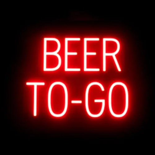 Vista 59 de SpellBrite Letrero de cerveza fría Letrero relacionado con la cerveza con aspecto de neón, fuente de luz LED verde 16.8 x 15.0 pulgadas