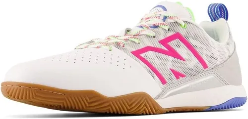 Vista 8 de New Balance Zapatillas de fútbol Fresh Foam Audazo V6 Pro para hombre Cian brillante/Negro/Plata