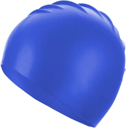 Vista 11 de Uttpll Gorro de natación de silicona impermeable, cómodo gorro de baño, gorro de natación para mujeres y hombres, gorra de baño impermeable
