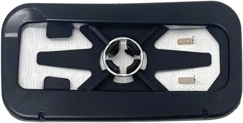 Vista 2 de Spieg Espejo lateral del conductor de repuesto inferior para Dodge Freightliner Mercedes Sprinter Van 2019-2023 vidrio calefactado con placa