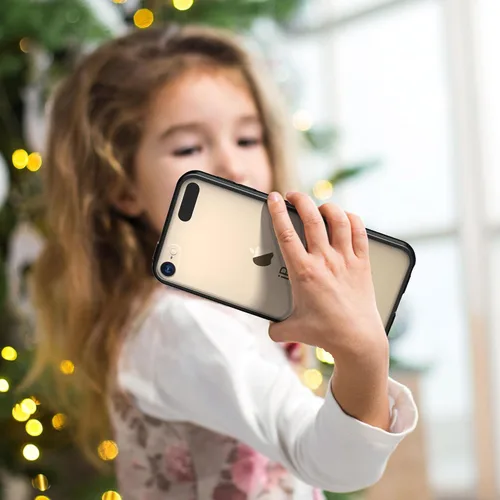 Vista 7 de ULAK Funda transparente compatible con iPod Touch 7/6/5 con 2 protectores de pantalla, [antiamarilleo] Funda protectora delgada y suave de TPU