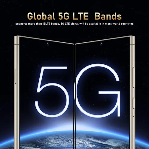 Vista 8 de Teléfonos desbloqueados, teléfono celular C24 Ultra Android 14, teléfono inteligente 8G+256G, Snapdragon 8 Gen3/6800mAh carga rápida/pantalla de 6.8