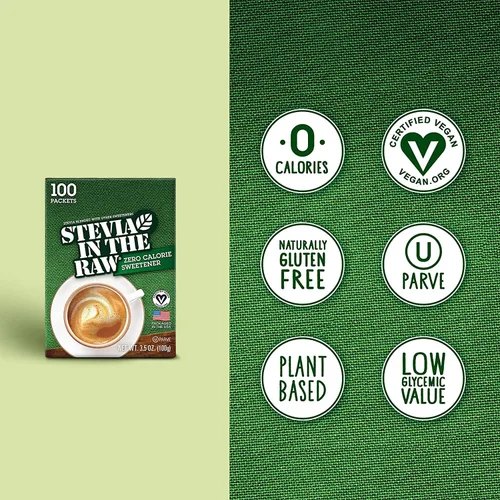 Vista 4 de Stevia en crudo (1000 unidades)