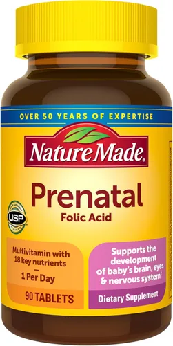Vista 11 de Nature Made Suplemento alimenticio Prenatal + DHA 200 mg, 60 cápsulas suaves, 1435, 1