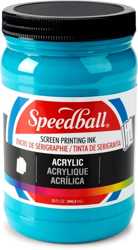 Vista 23 de Speedball 004657 Tinta acrílica para serigrafía, 32.0 fl oz, 32 onzas líquidas, color negro