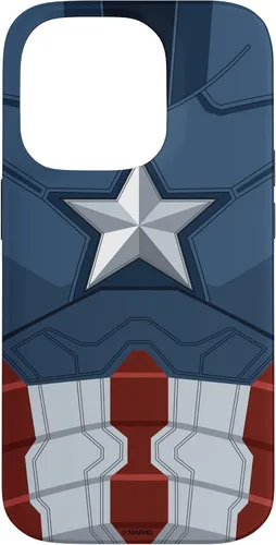 Vista 17 de Marvel Funda de uniforme para iPhone 17 de Captain America Steve Rogers