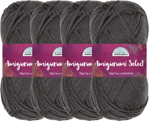 Vista 18 de JubileeYarn Amigurumi Select - Hilo acrílico DK - Begonia - 4 madejas